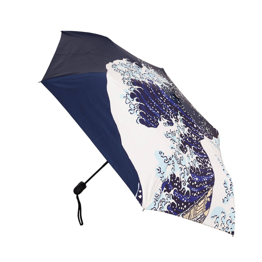 Great Wave Off Kanagawa Folding Umbrella