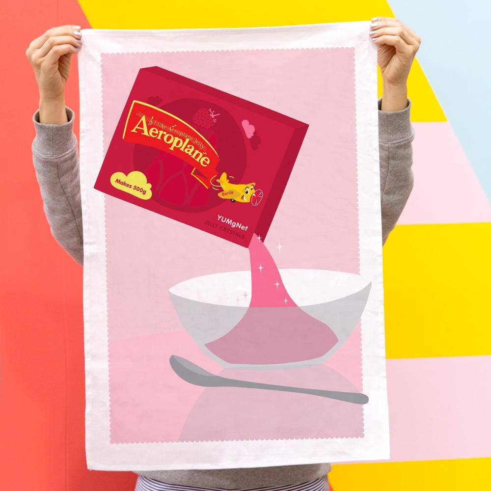 Aeroplane Jelly Tea Towel