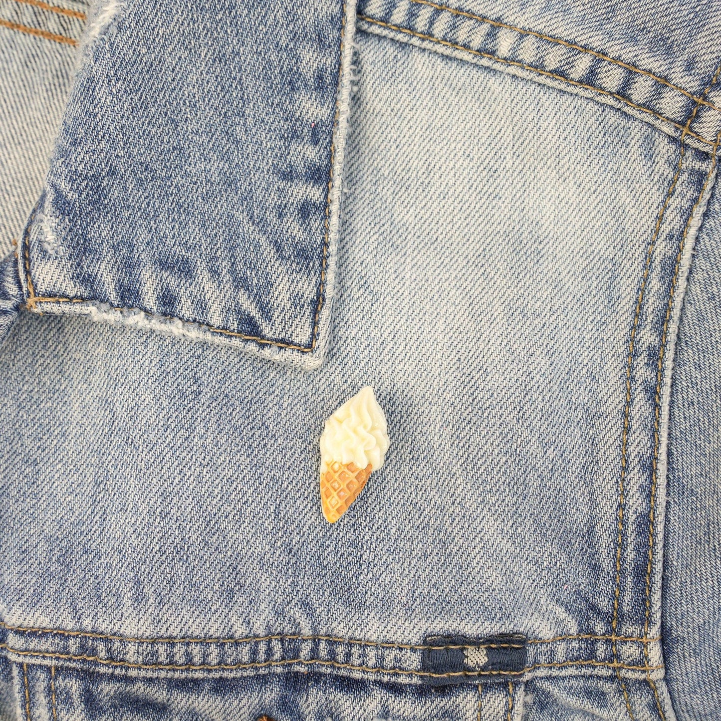 Ice Cream Cone Pin