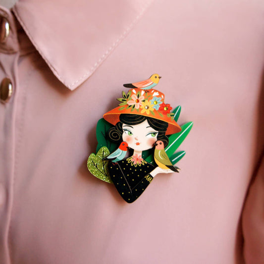 Bird Lover Brooch