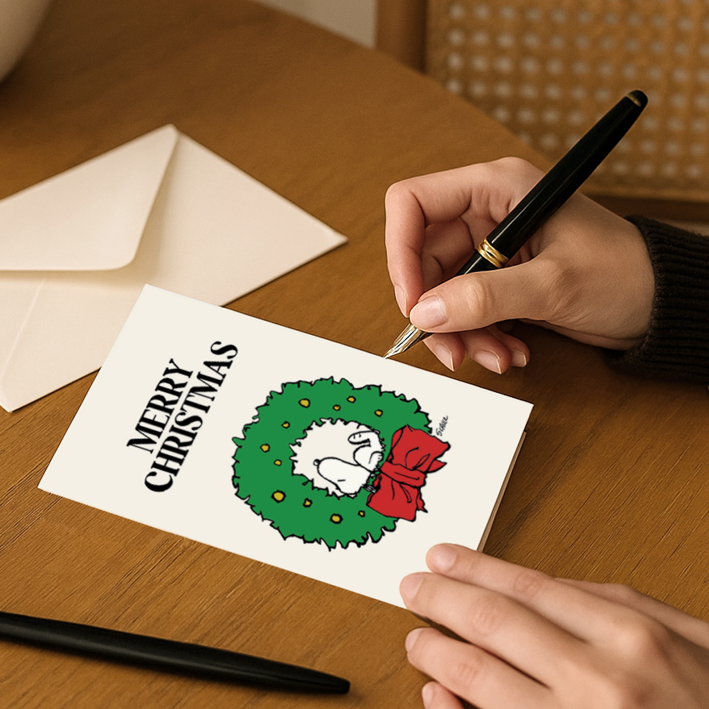 Peanuts Card - Merry Christmas