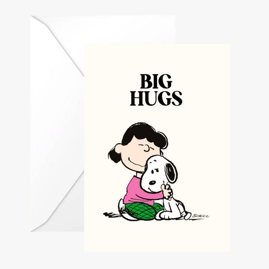 Peanuts Card - Big Hugs