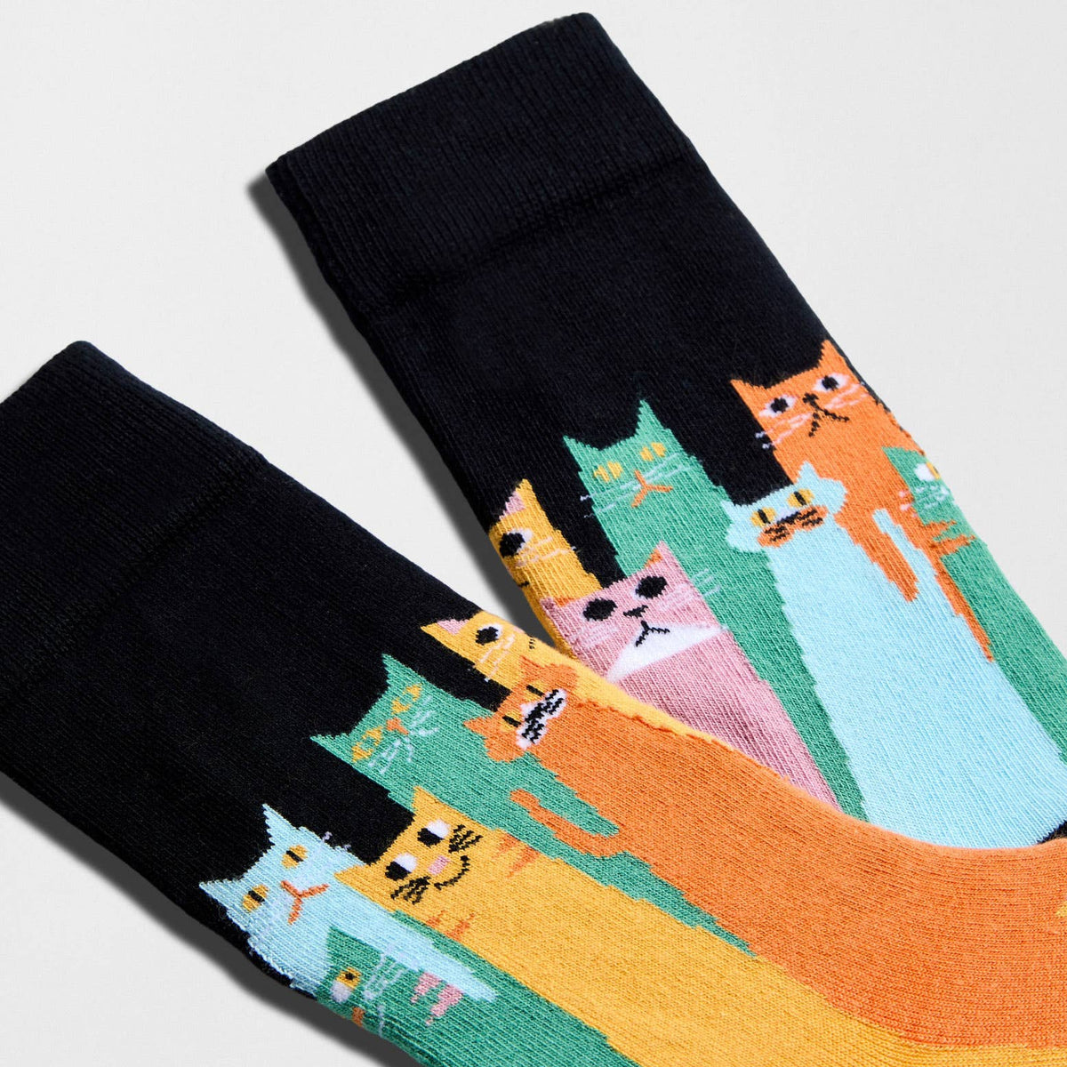 BeCats Black Socks