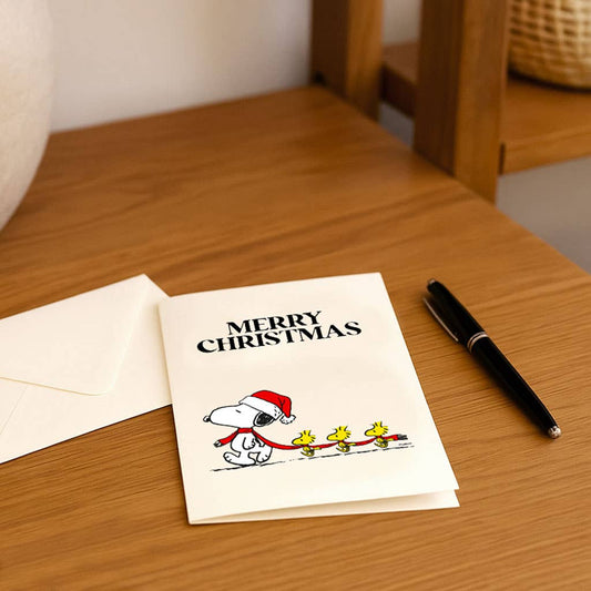 Peanuts Card - Merry Xmas
