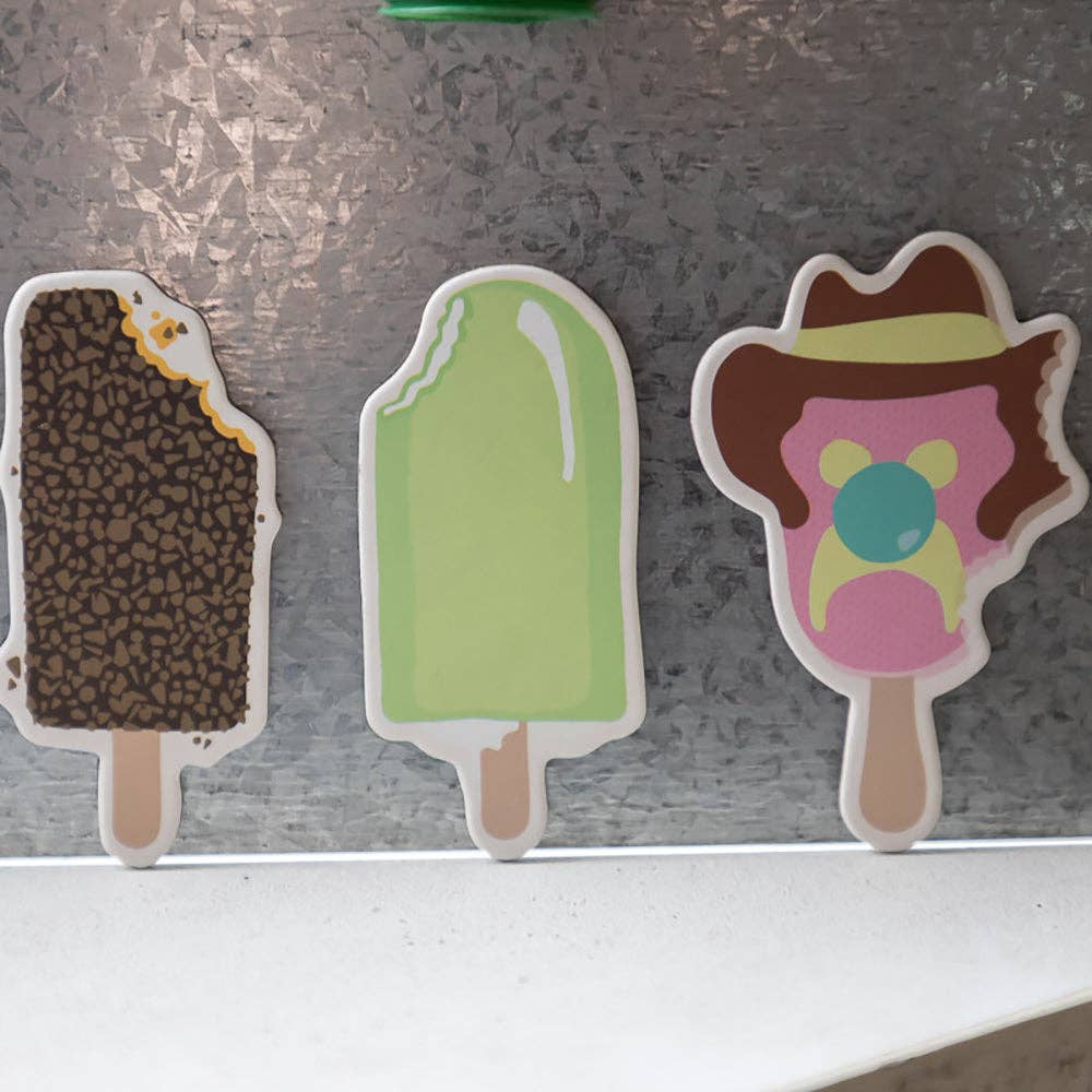 Australian Ice Creams Magnet Set
