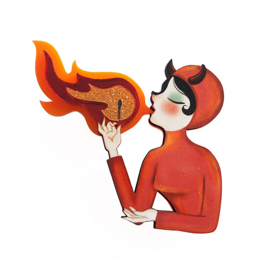 Fakir She-Devil Brooch