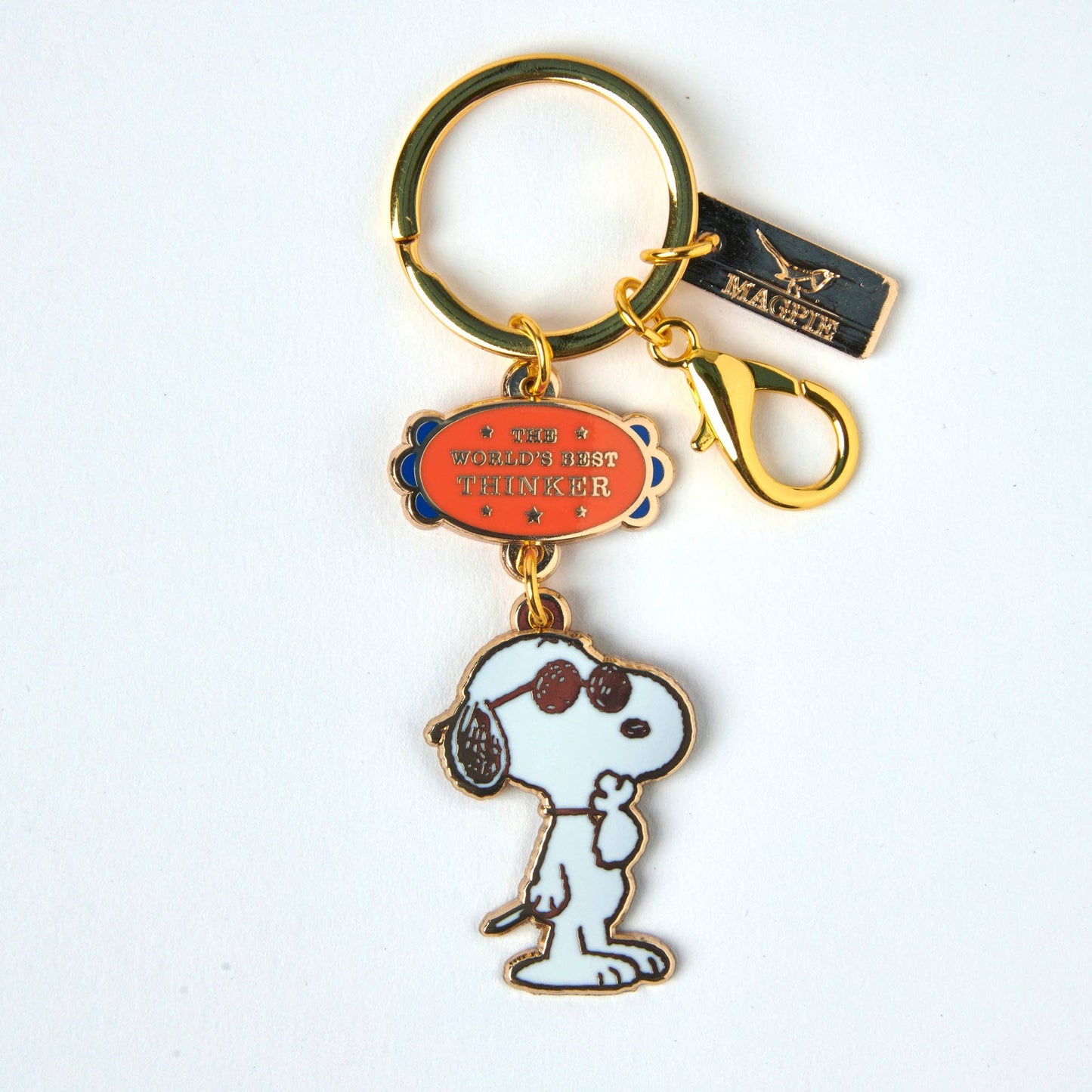 Peanuts World's Best Keyring - Thinker
