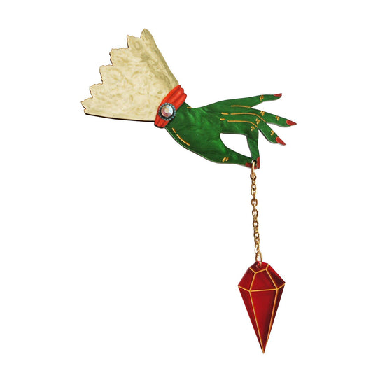Witch's Pendulum Brooch