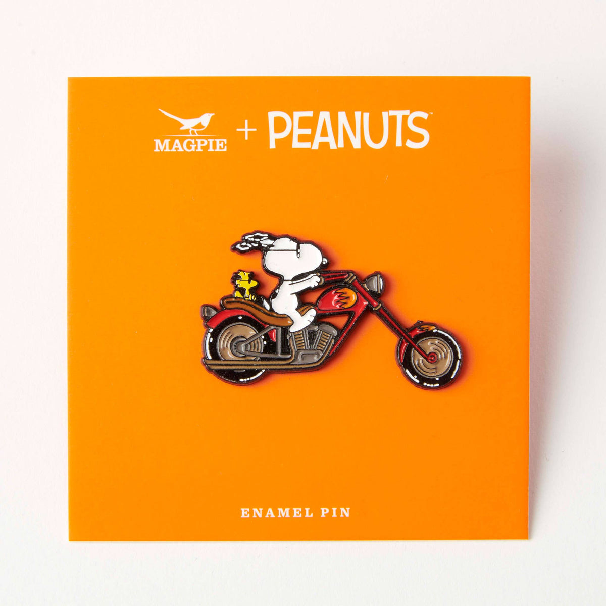 Peanuts Pin - Vibes - Biker