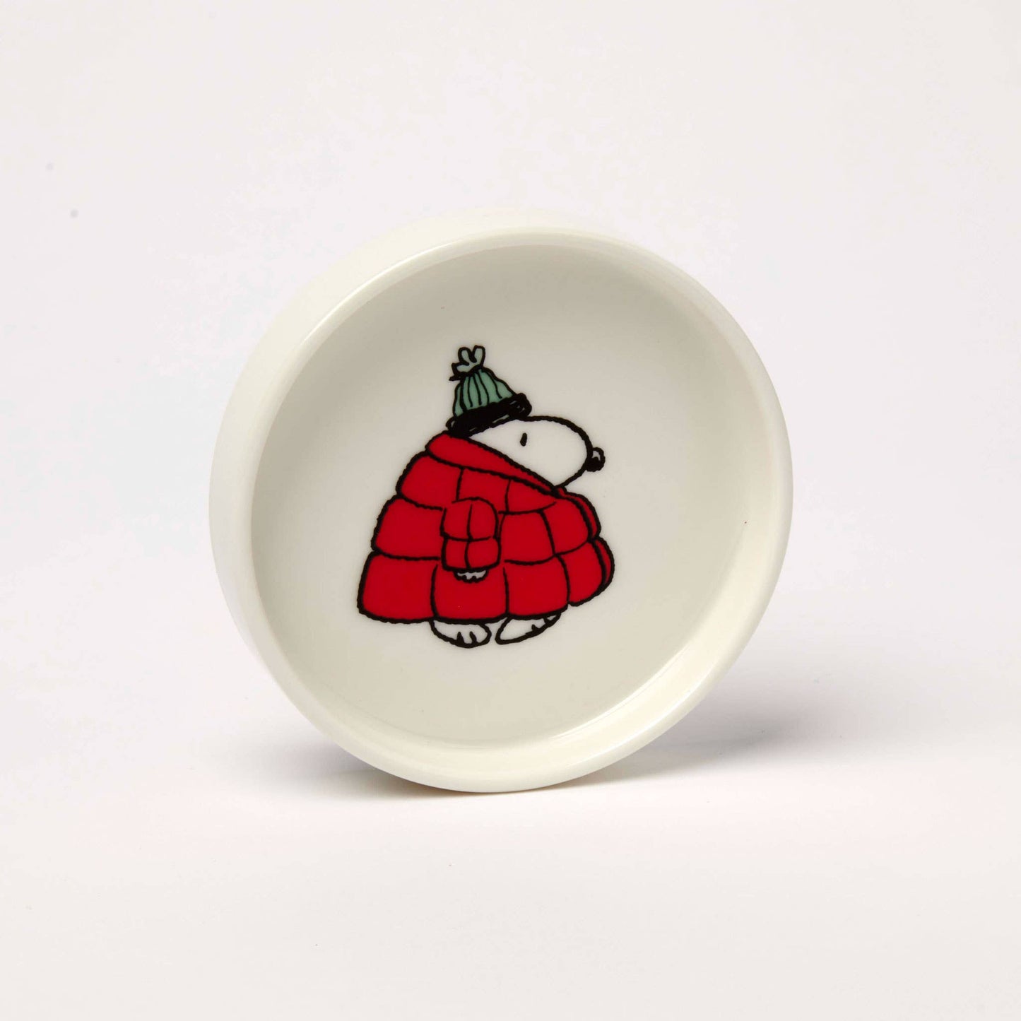 Peanuts Trinket Dish - Round Shaped - Snoopy Puffa