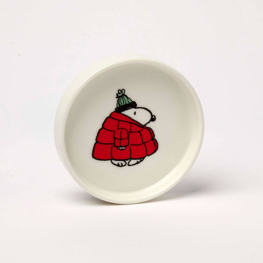 Peanuts Trinket Dish - Round Shaped - Snoopy Puffa