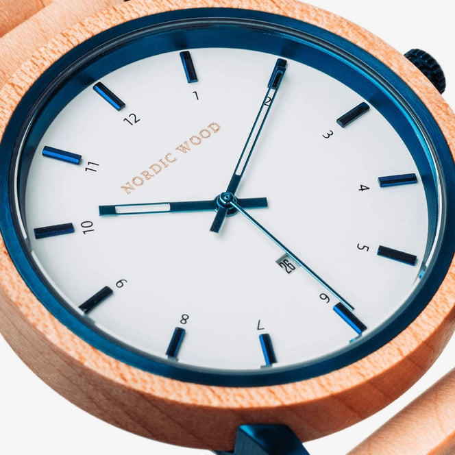 White Wood Watch