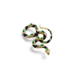 Bejewelled Snake Brooch