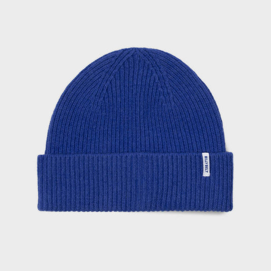 BILLYBELT Blue Lambswool Beanie