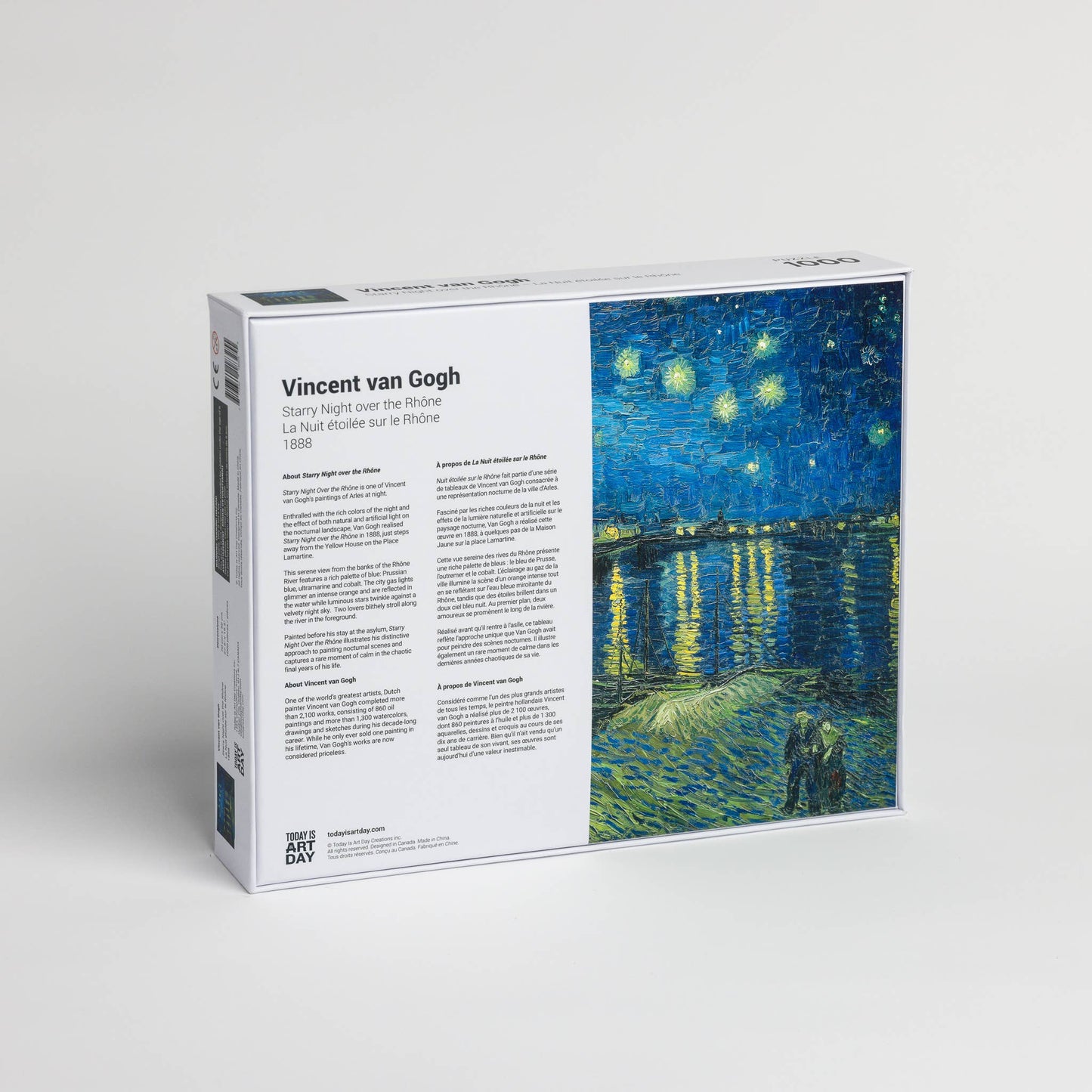 Vincent van Gogh Starry Night over the Rhone Puzzle