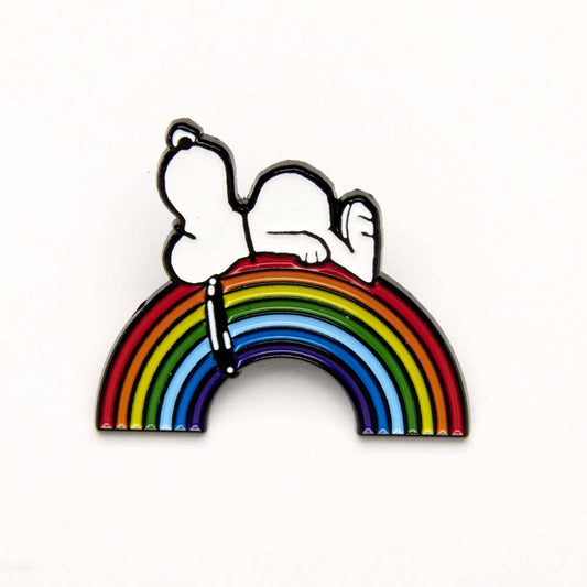 Peanuts Pin - Good Vibes - Rainbow