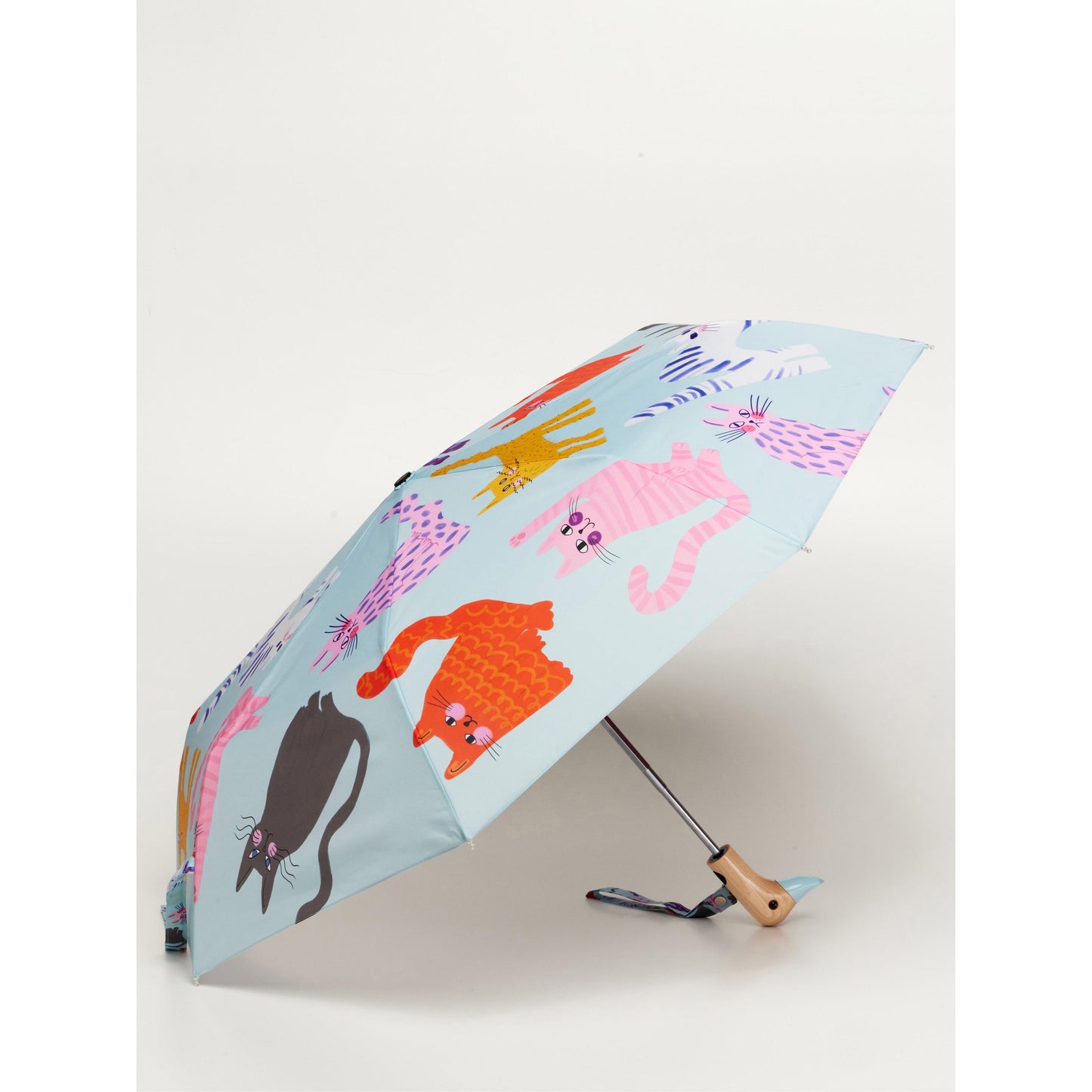 Duck Umbrella Compact - Ice Arty Cats