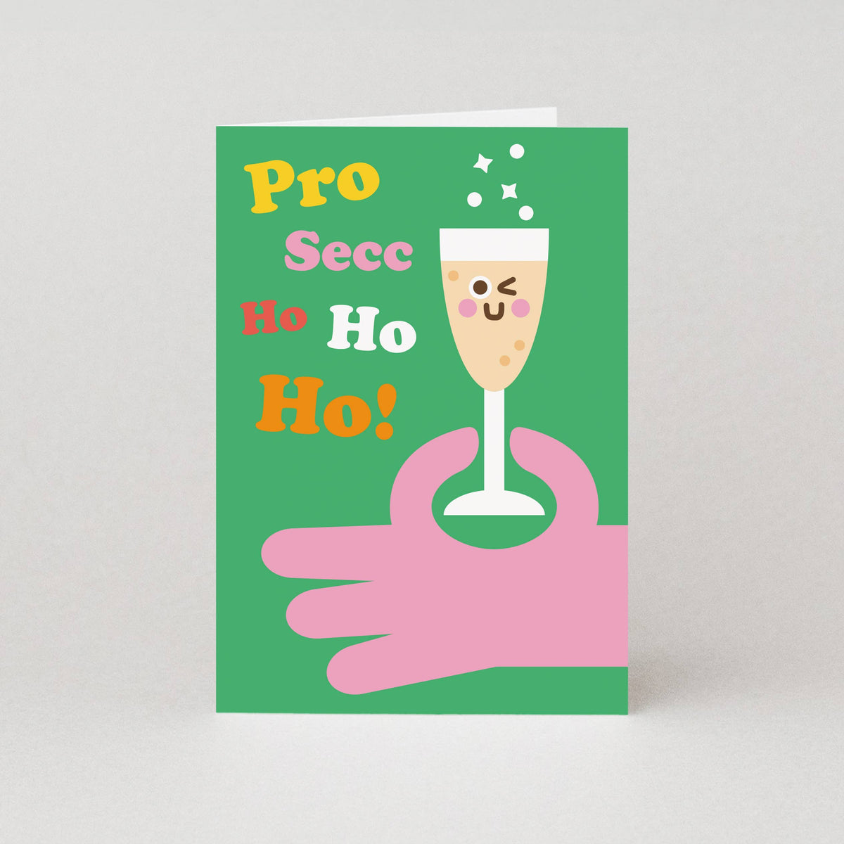 Prosecc...Ho-Ho-Ho Christmas Card