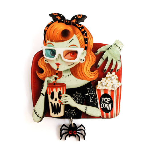 Zombie Girl Brooch