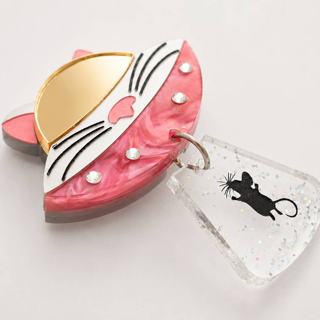 Cat UFO Button Cover