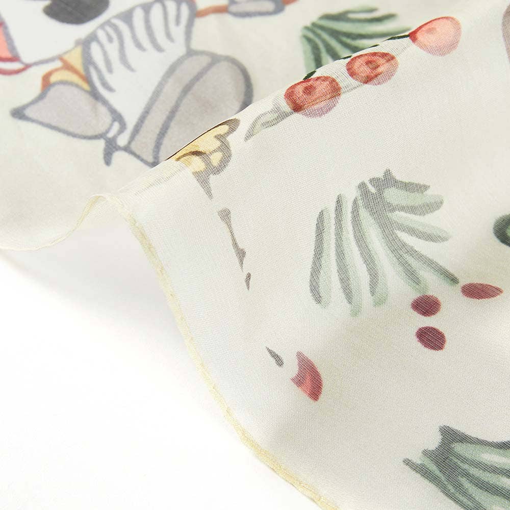 Alice in Wonderland Pure Silk Scarf