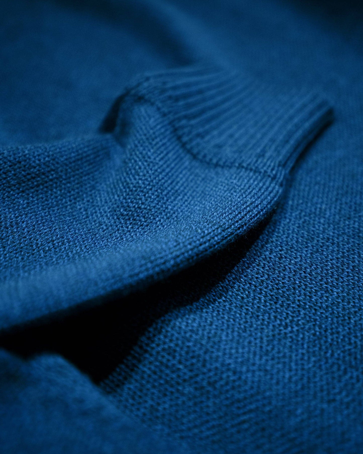 Australian Merino Wool Top Marine Blue Smiley