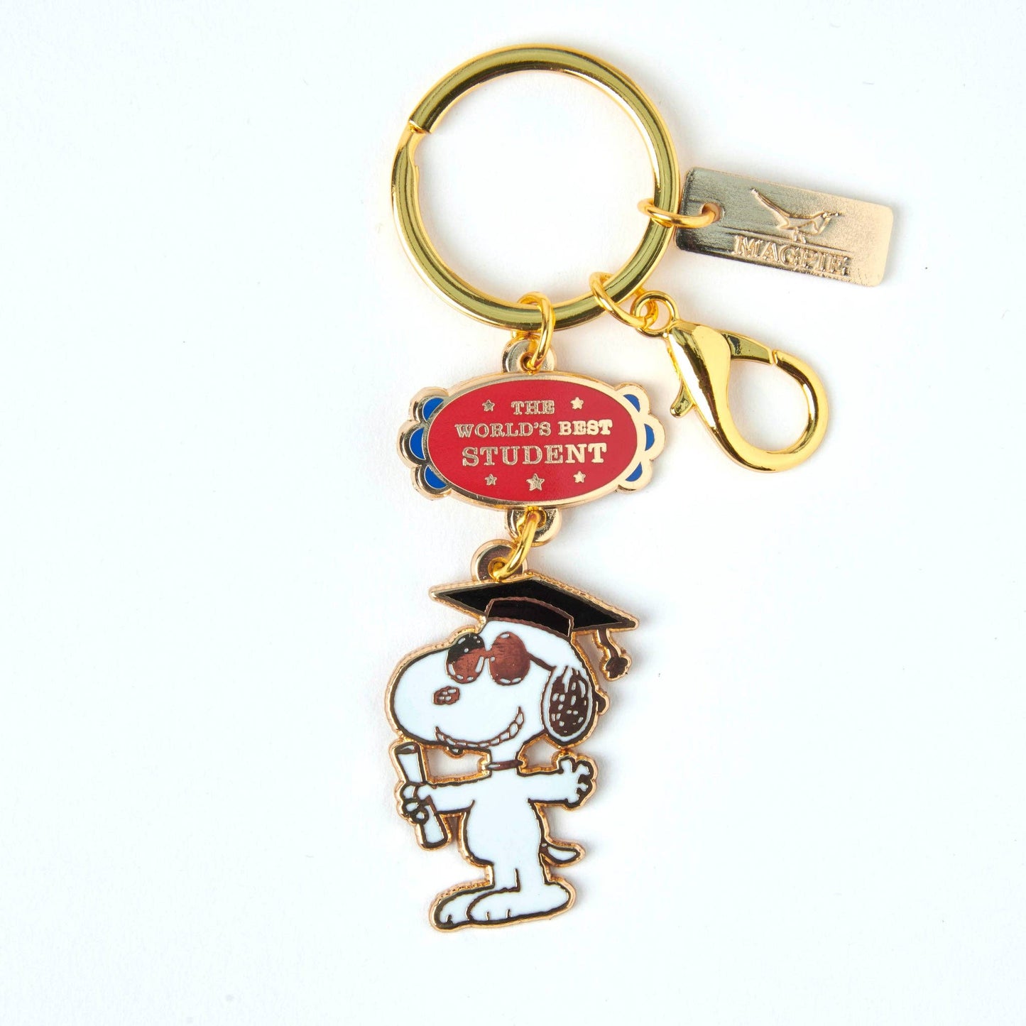 Peanuts World's Best Keyring - Student