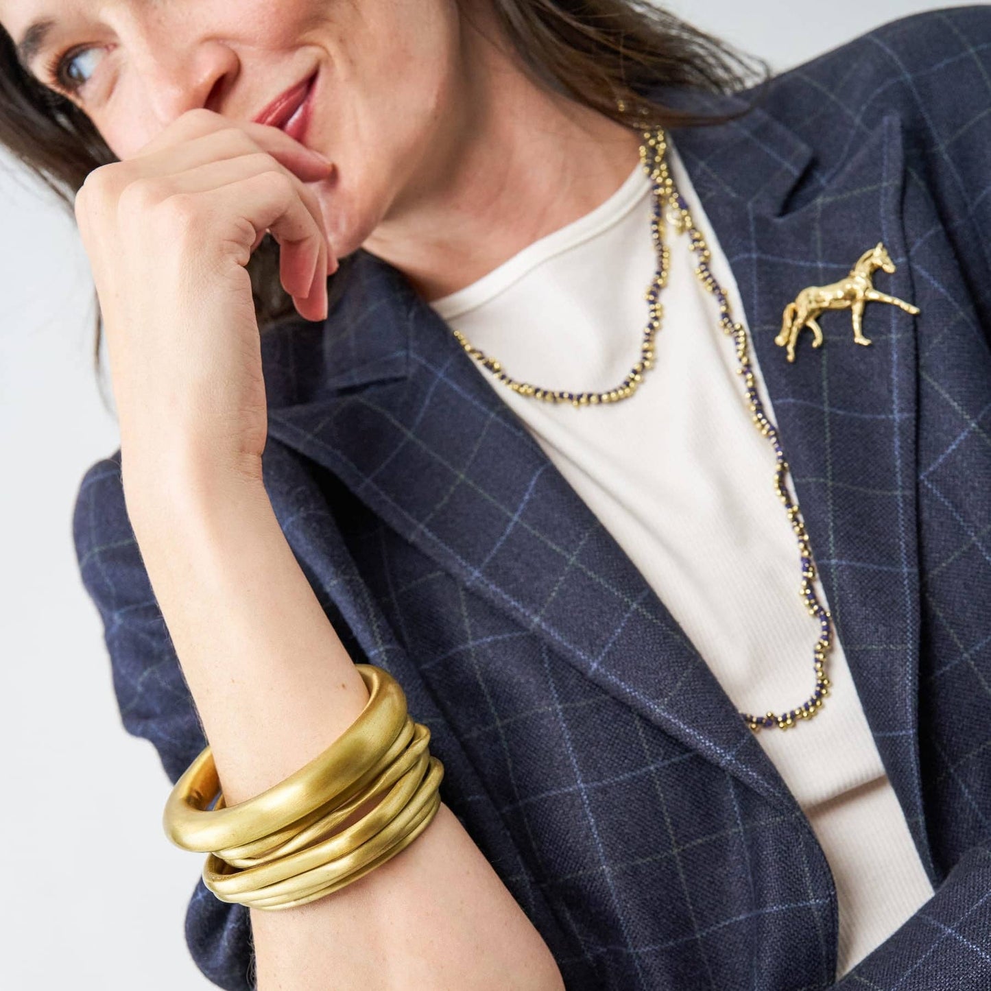 Calliope Horse Brooch