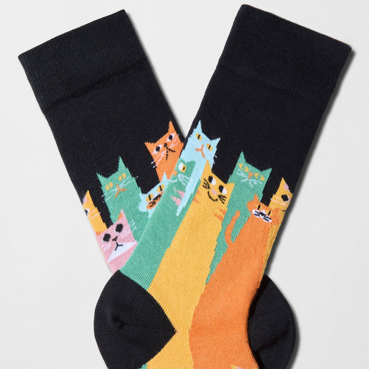 BeCats Black Socks