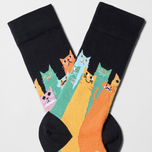 BeCats Black Socks