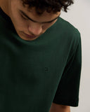 Classic Crew Tee Forest Green Smiley