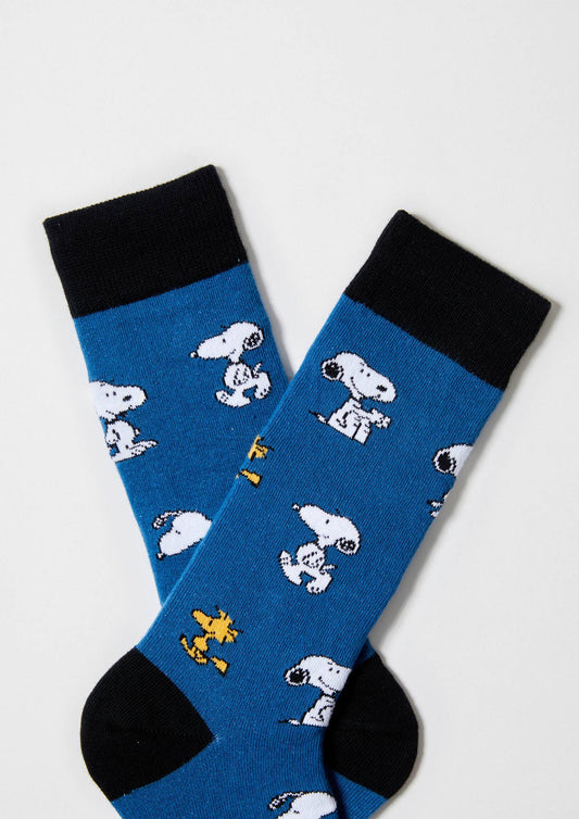 BeSnoopy Blue Socks