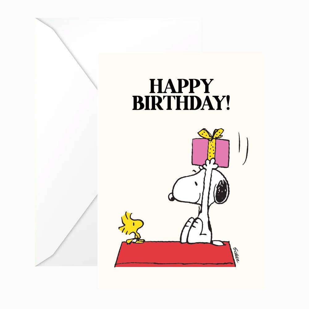 Peanuts Card - Happy Birthday