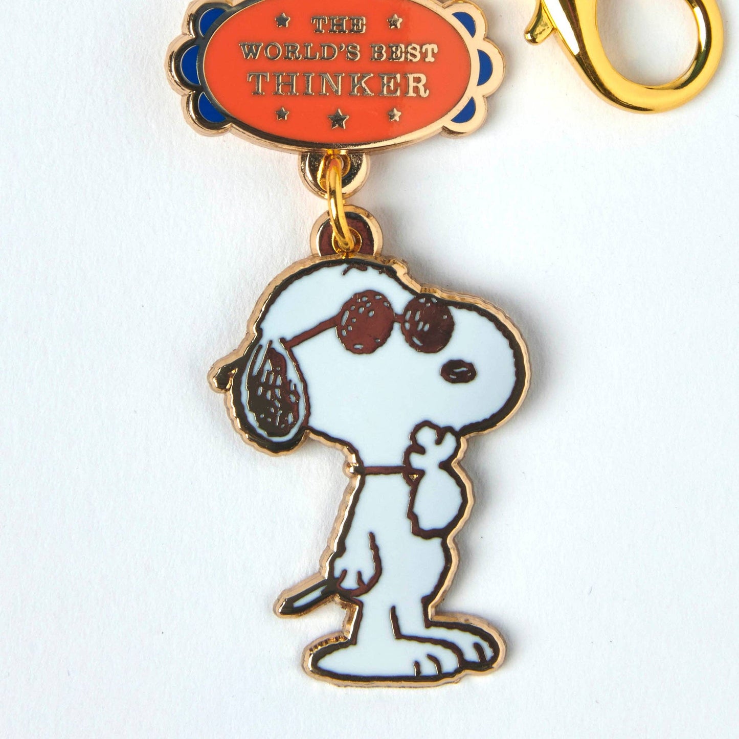 Peanuts World's Best Keyring - Thinker