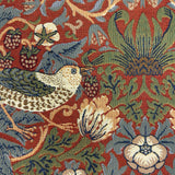 William Morris Strawberry Thief Red Tote Bag