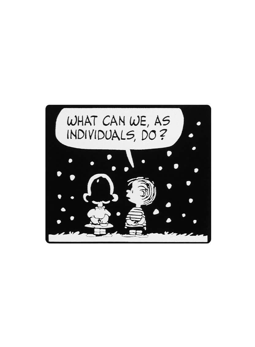 Peanuts Comic Cell Brooch