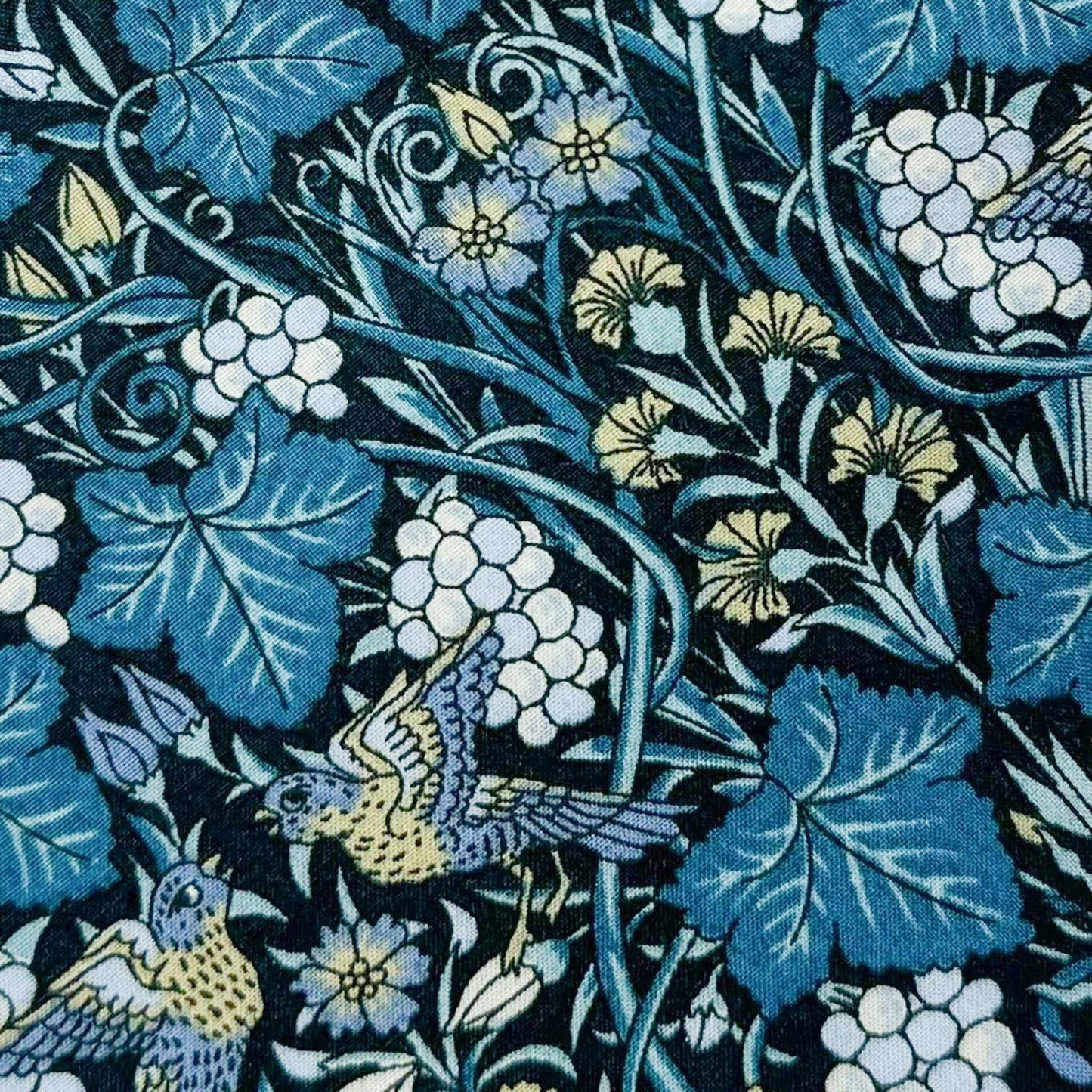 Vine Thief Blue Cotton Tie