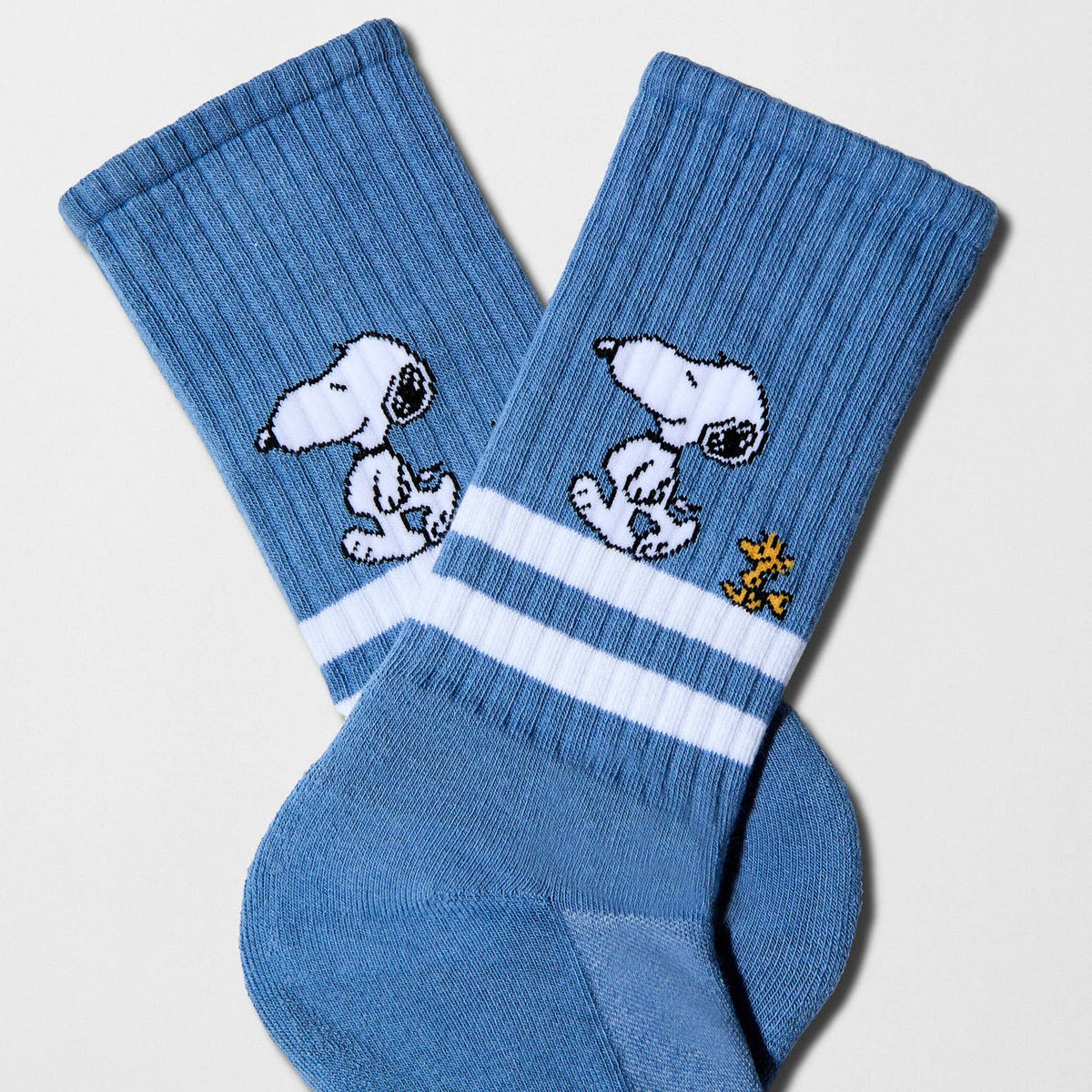BeSnoopy Stripes Street Blue Socks