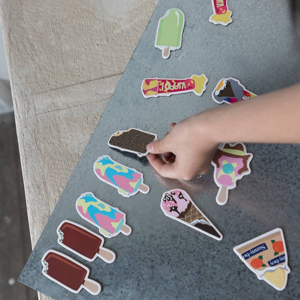 Australian Ice Creams Magnet Set