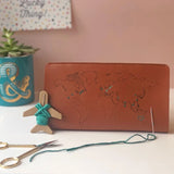 Stitch Where You'Ve Been Travel Wallet