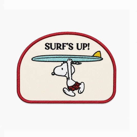 Peanuts Iron-On Embroidered Patch - Surf’s Up!