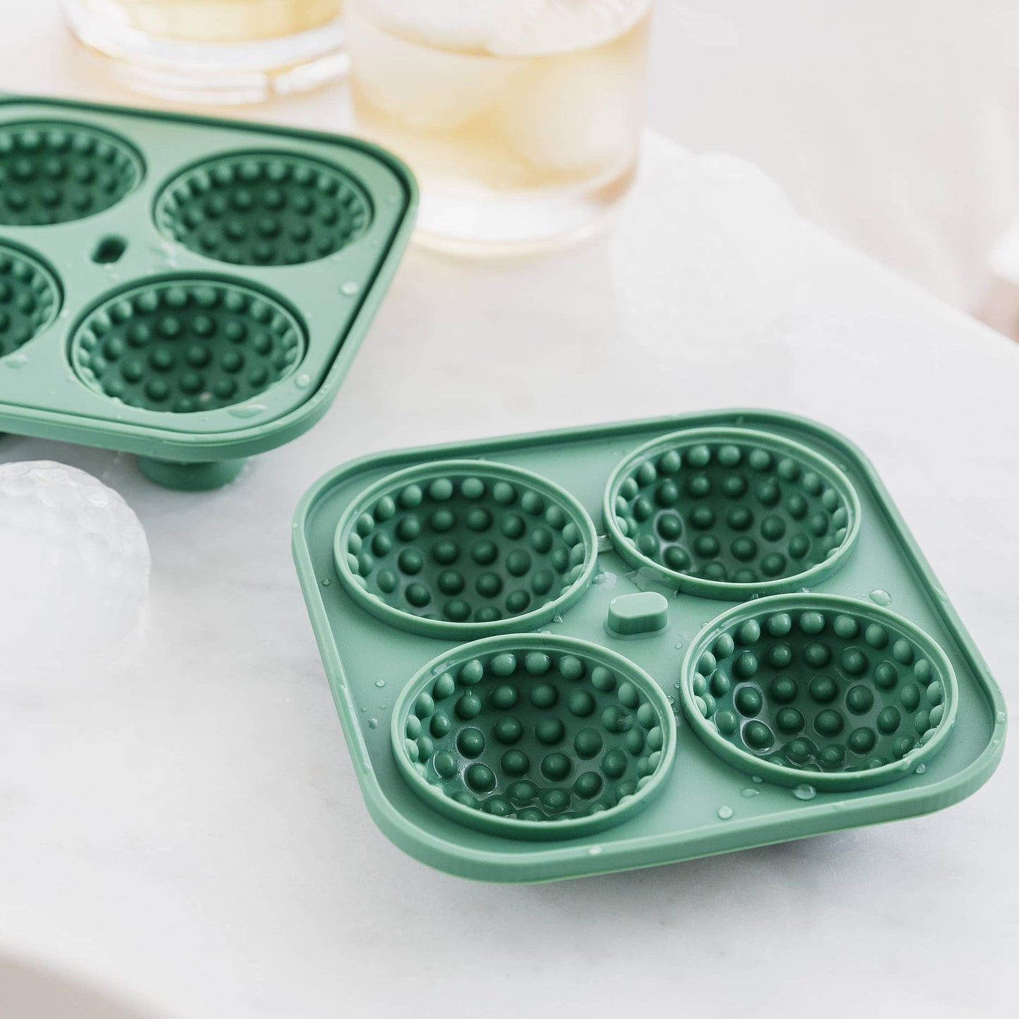 Golf Ball Silicone Ice Cube Tray