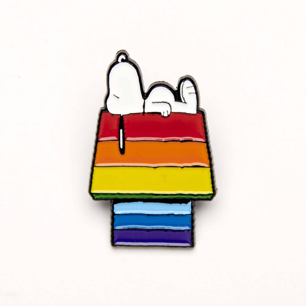 Peanuts Pin - Good Vibes - Rainbow House