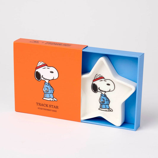 Peanuts Trinket Dish - Star Shaped - Track Star