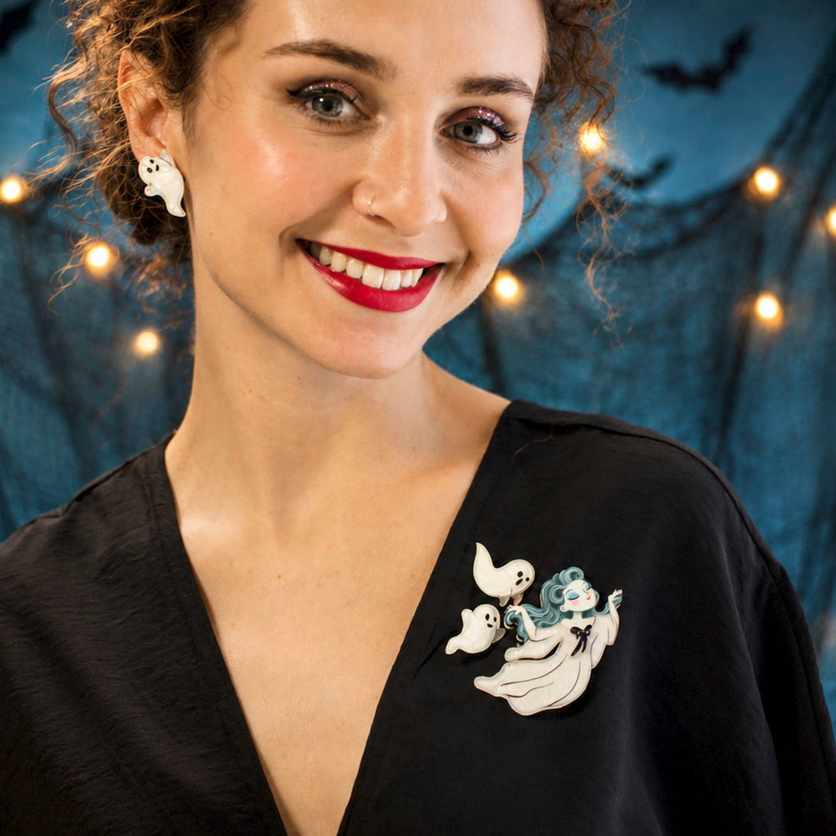 Ghost Brooches (Set of 3)