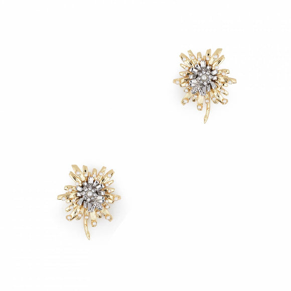 Queen Elizabeth Sunflower Earrings