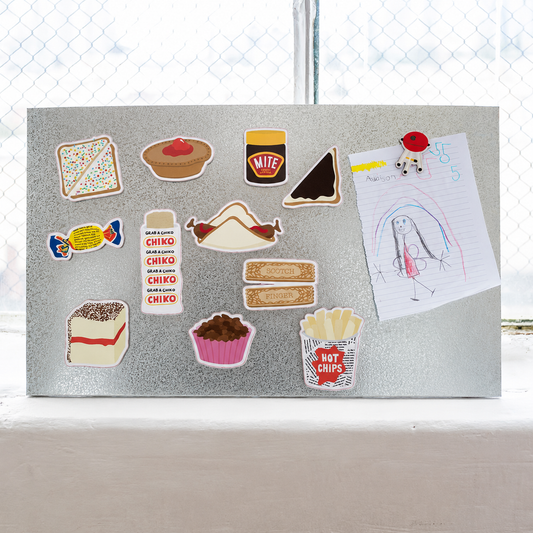 Australian Snacks Magnet Set