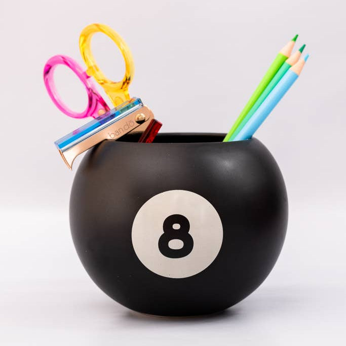 8-Ball Vase