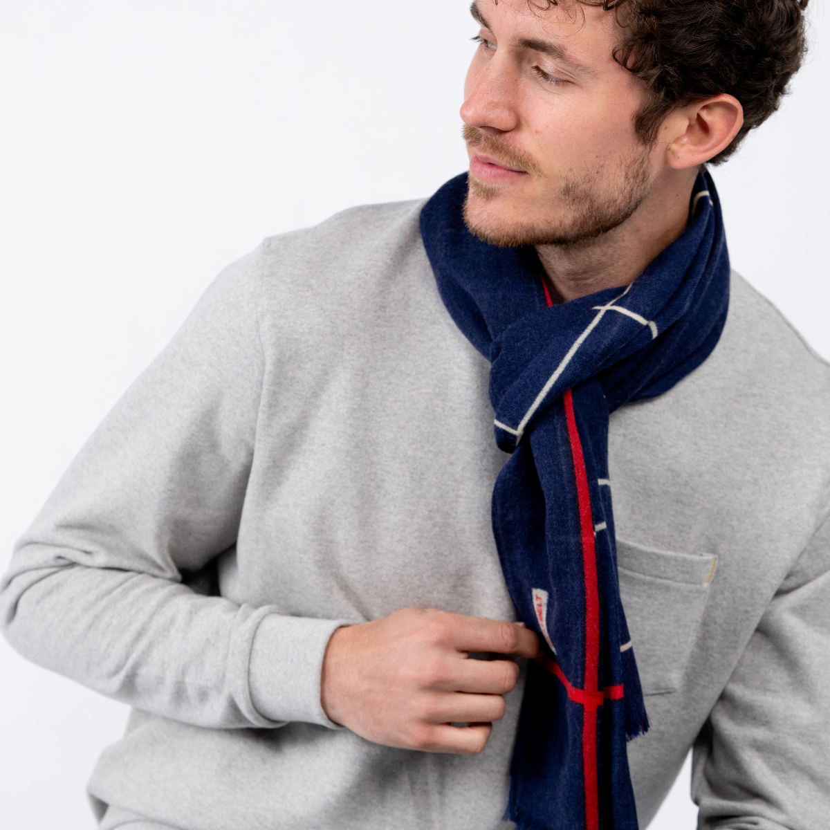 BILLYBELT 100% Wool Tartan Scarf