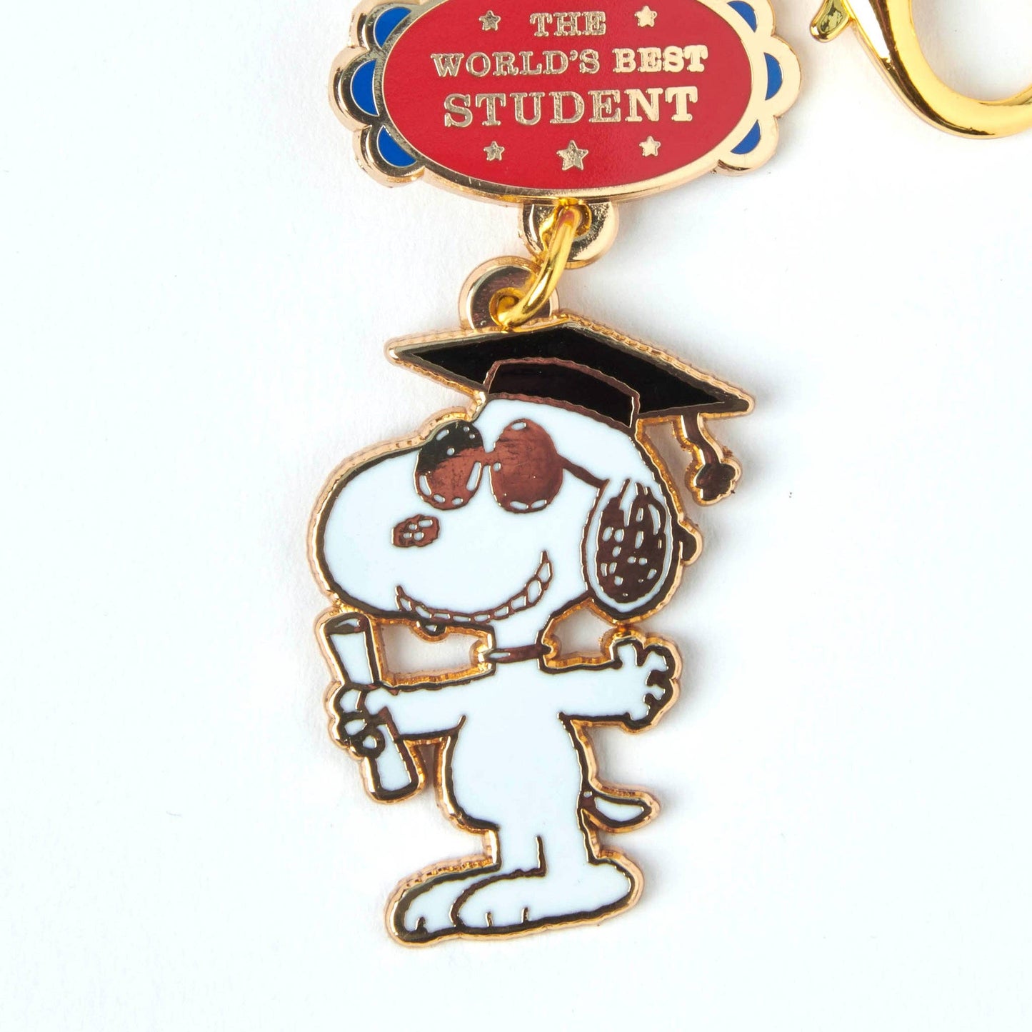 Peanuts World's Best Keyring - Student